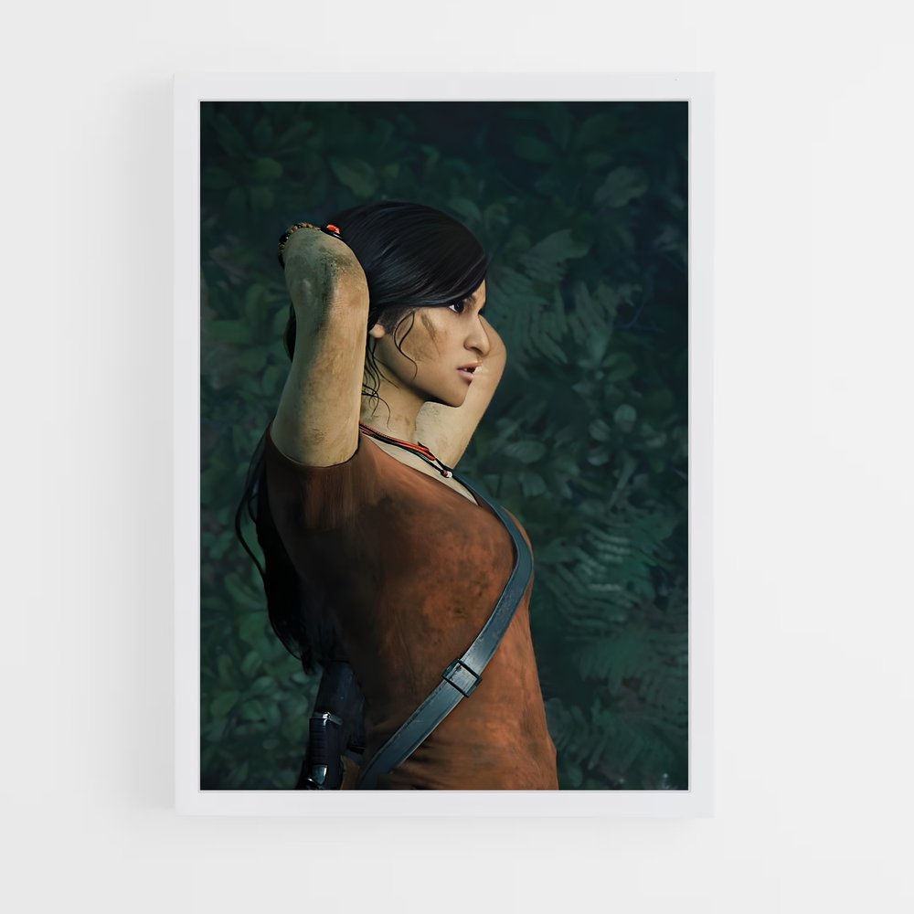 Poster Chloe's Adventure – affiche Uncharted (vue 3)